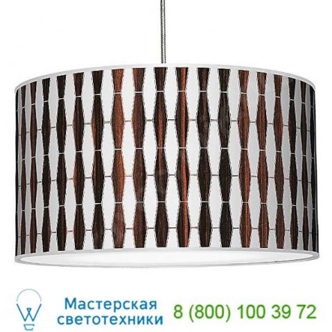 Weave 1 pendant light jefdesigns jd_weave1_ebony_thao16, светильник