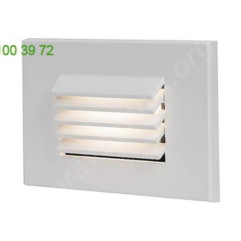 Wl-led120-am-bk wac lighting horizontal louvered led step and wall light, уличный светодиодный