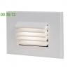 Wl-led120-am-bk wac lighting horizontal louvered led step and wall light, уличный светодиодный