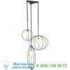 136330-1067 treble multipoint pendant light hubbardton forge, светильник