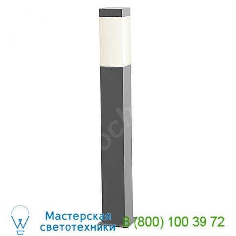 Square column outdoor led bollard (gray/28-inch)-open box sonneman lighting ob-7383. 74-wl, опенбокс