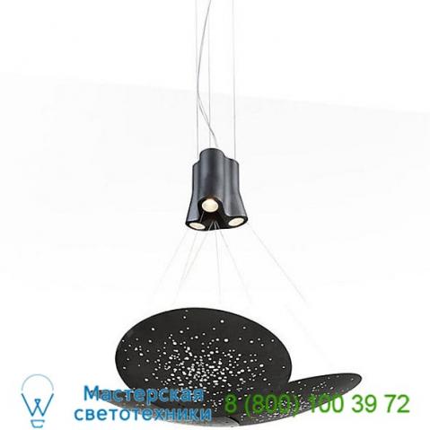 F46a05a76 fabbian lens triple pendant light, светильник