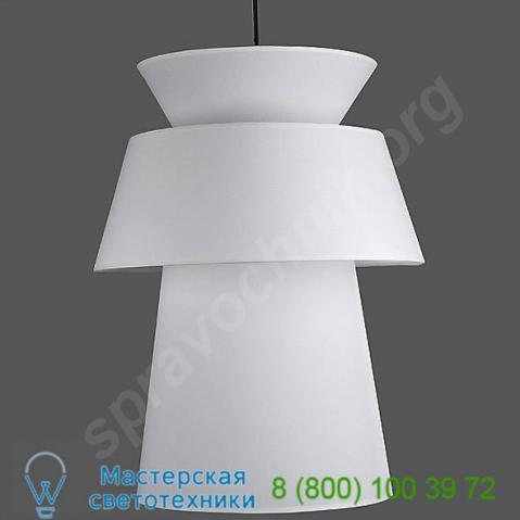 9316bn-wht lights up! Louie pendant light, светильник