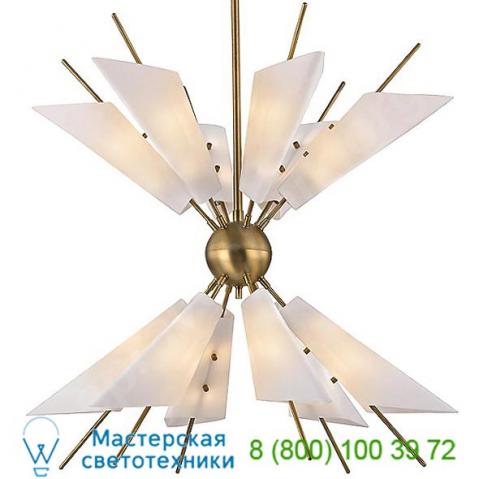 8069-agb cooper 24 light chandelier hudson valley lighting, светильник