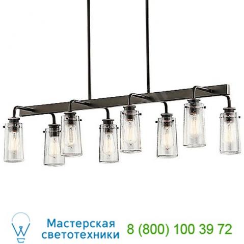 Braelyn linear suspension light kichler 43059oz, светильник