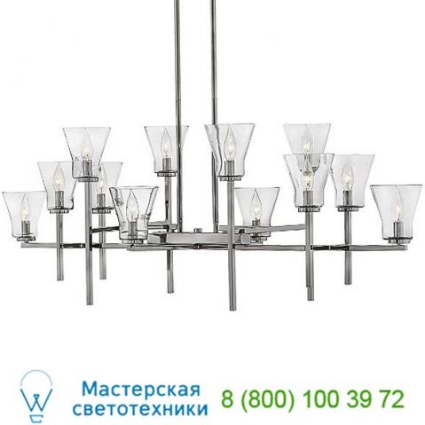 3458pl hinkley lighting arden linear suspension light, светильник