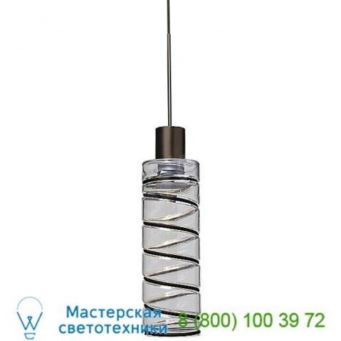 Besa lighting 1xt-vibe8cl-led-br vibe 8 mini pendant light, светильник