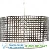 Tweed 48" drum pendant light with shade hammerton studio chb0037-24-fb-sh-001-e2, светильник