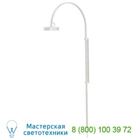 Ob-2842. 03 pluck led wall lamp (satin white/small) - open box return sonneman lighting, опенбокс