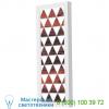 Jefdesigns triangle 1 plank led wall sconce jd_triangle1_ebony_tablet, настенный светильник