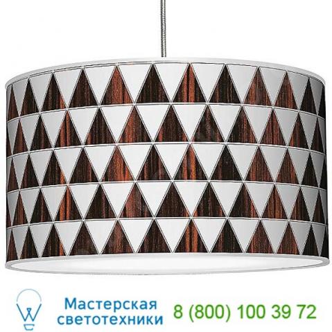 Triangle 1 pendant light jefdesigns jd_triangle1_ebony_thao16, светильник