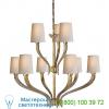 Ruhlmann 2 tier chandelier chc 2465ab-np visual comfort, светильник