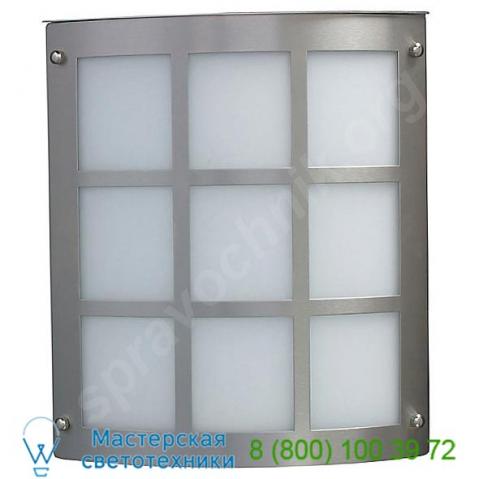 Moto grid indoor/outdoor wall sconce besa lighting 106-842107-ba, уличный настенный светильник