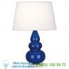 Small triple gourd table lamp robert abbey eg33x, настольная лампа