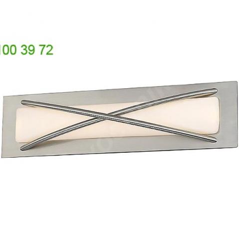 Laced led wall sconce ws-32621-bn dweled, бра