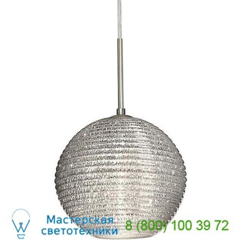 1kx-461600-led-sn kristall 8 one light pendant besa lighting, светильник