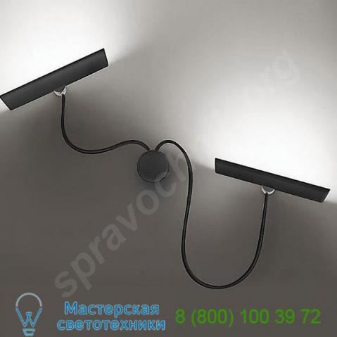 Giuup led 2-light wall light d4-3034bla zaneen design, настенный светильник бра