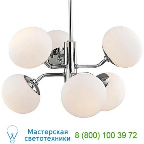 H134806-agb mitzi - hudson valley lighting estee chandelier, светильник