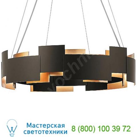 Moderne round led chandelier 42992ozled kichler, светильник