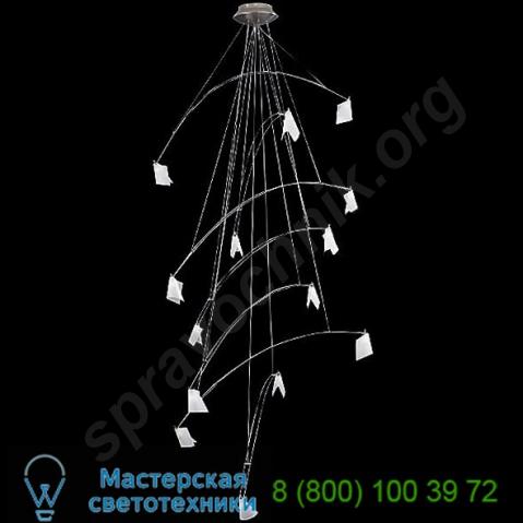 Crescendo chandelier tech lighting 700cres36s, светильник