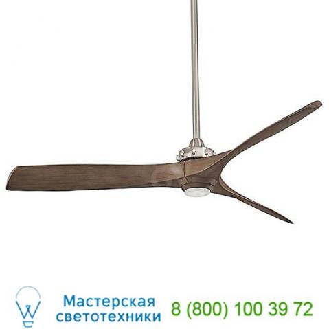 F853l-bn/amp aviation led ceiling fan minka aire fans, светильник