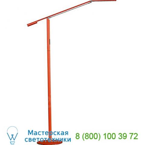 Koncept equo gen 3 led floor lamp elx-a-w-sil-flr, светильник