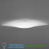 Quadra ice flat ceiling light vibia, светильник