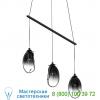 2973. 25c sonneman lighting liquid 3-light linear spreader led pendant light, светильник