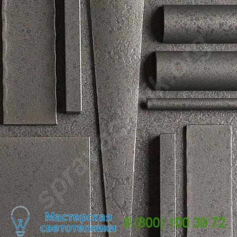 302501-1004 hubbardton forge ursa small led outdoor wall sconce, уличный настенный светильник