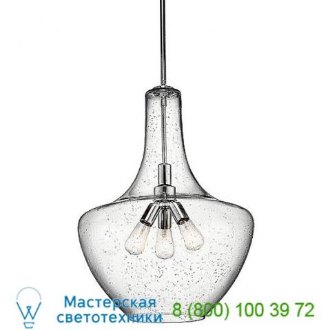 Everly 42198 3 light pendant light 42198ch kichler, светильник