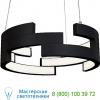 Anello led pendant (blck/small)-open box ob-pd12716-bk kuzco lighting, опенбокс