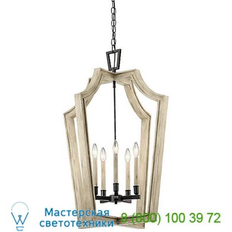 Botanica foyer pendant light kichler, светильник