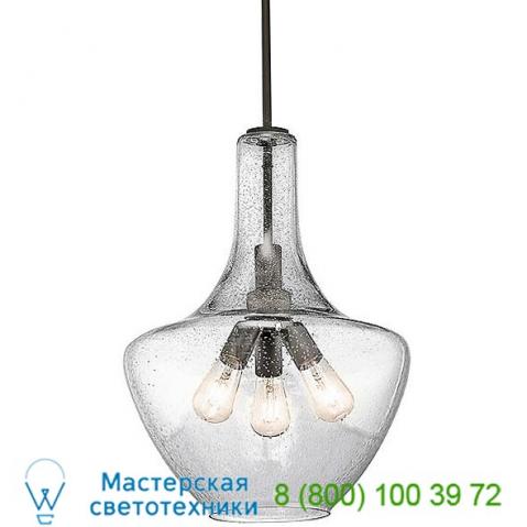 42190ni everly 42190 3 light pendant light kichler, светильник