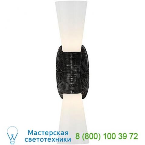 Utopia double wall sconce kw 2047ai-wg visual comfort, настенный светильник