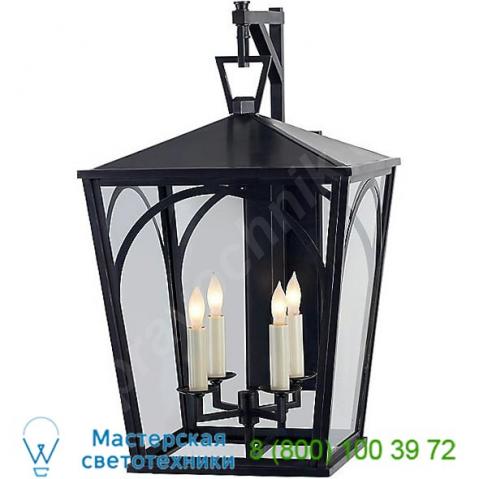 Darlana arc outdoor wall bracket lantern visual comfort cho 2185bz-cg, бра