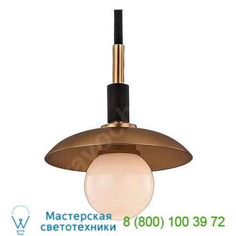 Hudson valley lighting julien 1 light pendant light 9821-agb, светильник