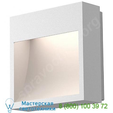 Sonneman lighting square curve indoor/outdoor led sconce 7360. 72-wl, уличный настенный светильник