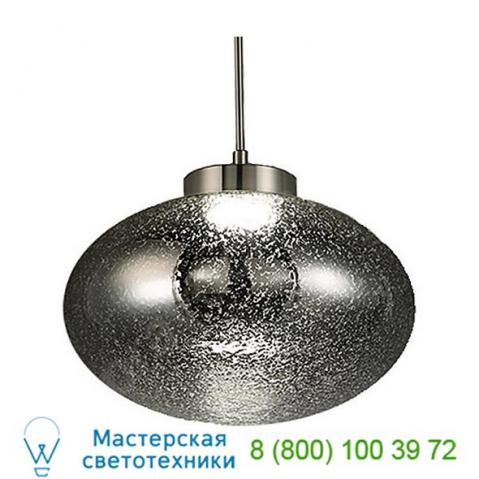 Brazen round led pendant light pd-49712-ca/bn modern forms, светильник