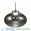 Brazen round led pendant light pd-49712-ca/bn modern forms, светильник