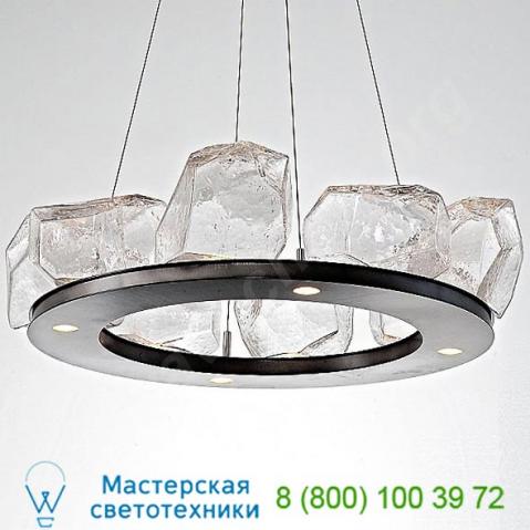 Chb0039-0a-fb-b-ca1-l1 hammerton studio gem bezel ring led chandelier, светильник