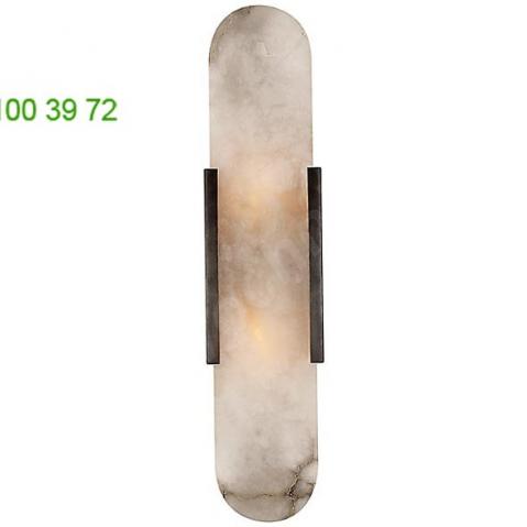 Visual comfort melange elongated wall sconce (bronze) - open box return ob-kw 2013bz-alb, опенбокс