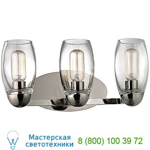 8842-pn hudson valley lighting pamelia vanity light, светильник для ванной