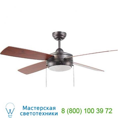 Laval 52 inch ceiling fan craftmade fans lav52bp4lk-led, светильник
