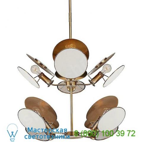 Tob 5288bz/hab-l osiris reflector chandelier visual comfort, светильник