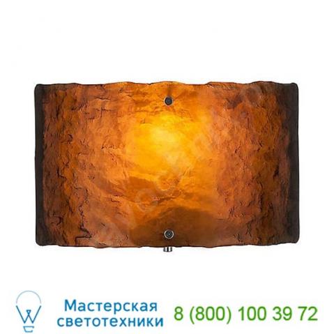 Textured glass wall sconce csb0044-0a-gm-bg-g2 hammerton studio, настенный светильник