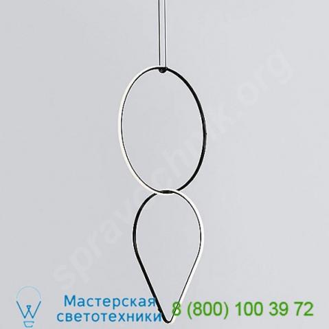 Flos fu041630 | f0407030 | f0405030 arrangements round medium two element suspension, светильник