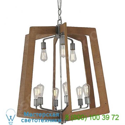 268f06sl varaluz lofty 2-tier chandelier, светильник