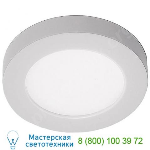 Hr-led90-27-bk wac lighting edge lit hr-led90 button light, потолочный светильник