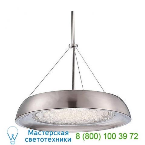 Soleil 18 inch pendant light pd-51418-wt modern forms, светильник