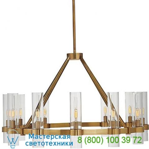 Visual comfort s 5680hab-cg presidio 12-light chandelier, светильник
